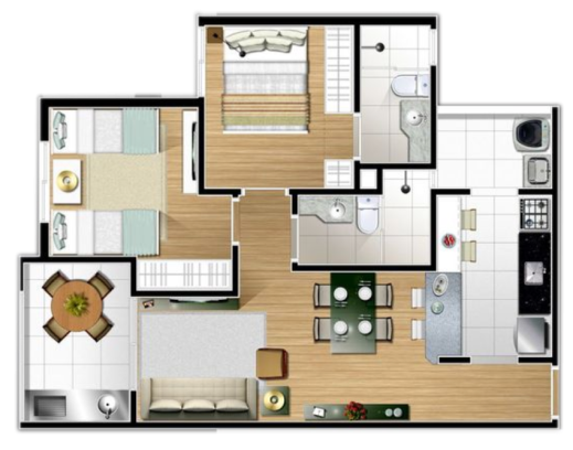 Apartamento, 2 quartos, 62 m² - Foto 15